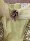 Disney Baby Belle Costume 12-18 Months Halloween Yellow Tulle Dress Up Princess