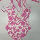 Kate Spade Surf Pink Size Large One Piece Bathing Suit Nwt