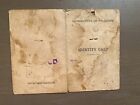 Old Vintage Palestine Id Card Document 1946 Passport