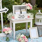 White Wedding Card Box Money Holder Envelopes For Reception Birthday Party