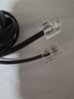 New Rj11 Telephone Phone Line Cord Black Modular Cable