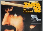 Frank Zappa     Rare Vintage Original W  rzburg  Germany 1982 Concert Poster