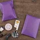 500  0 Purple Poly Bubble Padded Envelopes Self-sealing Mailers 6x10  inner 6x9 