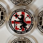 Georgia Ehf Euro 2026 Handball 70th Anniversary 1 Lari Silver Ag925 Proof Coin