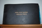 1988 Lg union Pacific Central Area Condensed Track Profiles Binder 9 Divisions
