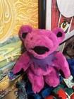 Vintage 1990 Grateful Dead Liquid Blue Bear Plush Doll 12    Moveable Arms W Tags