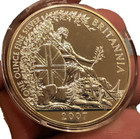 2007 Britannia  999 Silver  Bu 1oz  2 Pounds Coin