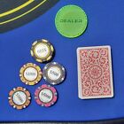 Poker Dealer Button Green