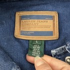 Vtg 90s Ralph Lauren Jeans Co Denim Utility Chore Jacket L Barn Country Workwear