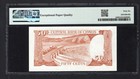 Cyprus 50 Cents  01-04-1987 P52 Prefix J Uncirculated Grade 66
