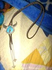 Vintage Turquoise Bolo Tie