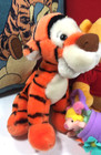 Lot Of 4 Vintage Disney Pillows   Plush Tigger   Winnie The Pooh Free Shipping