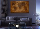 Ancient World Map Rare Special Edition Maps Paint Canvas Print Art Decor Wall