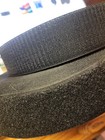 Hook And Loop Sew On Black  Heavy Duty  2  And 4    By The Yard  Bounce  Repair