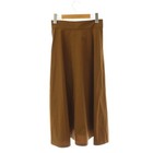 M-premier Long Flare Wrap Skirt Brown Size 36 Women s Used