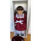 American Girl Samantha Doll Pleasant Company Burgundy Dress Accessories 6 Books