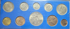 1953 Royal Mint Queen Elizabeth 10 Coin Coronation Coin Set