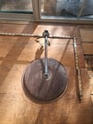 Vintage Rusty Yard Barn Light  With Mount Os