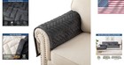 Velvet Couch Protector  Non-slip Loveseat Armchair Cover