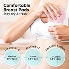 Organic Reusable Nursing Pads 14-pack  Bamboo Viscose Breastfeeding Pads  4 8 