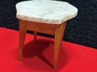 Vintage Marble Top Table  1 12 Dollhouse Miniature