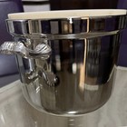 International Silver Vintage Silver Plate 199i Insulated Ice Bucket   Ice Tongs 