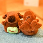 Cute Capybara Plush Toy Hoodie With Wings Small Stuffed Animal Doll Gift