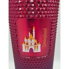 Disneyland Geometric Starbucks Tumbler Straw Ombre Cinderella Castle 24oz New