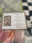 Mackenze Childs Bath Mat rug Bathroom Use  Cotton Floral-chelsea Garden