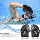 1 Pair Adjustable Swim Hand Paddles Training Fins Swimming Exercise Aid