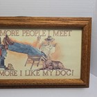 Vintage Denise Hilton-putnam Poster Print Framed For Dog Lovers 
