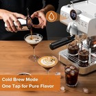 20 Bar Espresso Machine With Cold Brew  Professional Expresso Machines For Home 