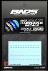 1 64 Scale Brake Decals For Calipers Designed For Diecast Models  bd64135