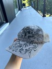 Mma Elite Hat Y2k Grey Graphic Design One Size