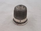 Antique Sterling Silver No 9 Beautiful Thimble Hw-17