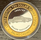 Palms Casino Resort  10 2008 Silver Strike 1986 1987 Grand National New Case
