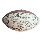 2002 Texas Tech Red Raiders Team Signed Football Wes Welker Kliff Kingsbury Auto
