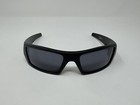 Oakley Gascan 03-473 Sunglasses Matte Black Grey Lens 60mm