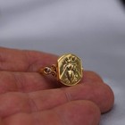 Free Size 925 Silver Bee Coin Ring Roman Art Turkish Handmade Artisan Jewelry
