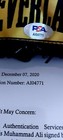 Muhammad Ali Signed Boxing Glove Psa Dna Coa Everlast Autograph Auto 