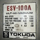 Tokuda Esv-100a Ult-hi-vacuum  Used Surplus  Item Id 7