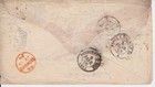 Stamps - India Renouf Type 4 Bhonawad  42  On 1868 Cover To France