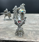 Vtg Spoontiques Hudson Scm Pewter Fantasy Figures Wizard Dragon Sorceress Lot
