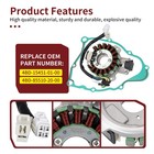 Stator W plate Gasket For Yamaha Bear Tracker 250 99-2000 Timberwolf 250 94-2000