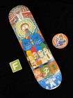 Super Rare Rick And Morty Adventures Pickle Theme Primitive Skateboard Deck
