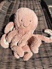 Jellycat London Odell The Octopus 9  With Stretch Tentacles Plush Stuffed Animal