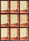1966 Topps Usa Batman Black Bat Complete 55 Card Set Vg To Ex-nm Robin Joker