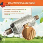 Catalytic Converter For Toyota Camry 2 4l 2007-2009 Exhaust Manifold Epa Complia