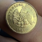 1901 Mexico Mo Gold Peso 1 Peso Tough Type Coin Rare