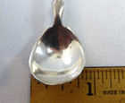 Vintage Silver Plated Mustard Spoon 5  Legnth Old English Rogers Monogrammed Jak